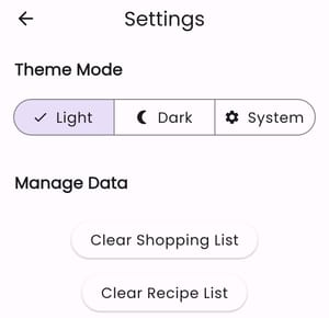System Settings